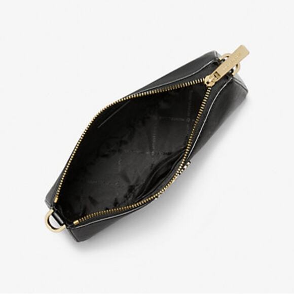 Michael kors Black Jet Set Saffiano Leather Crossbody Bag Case Apple Airpods Pro - Picture 3 of 8